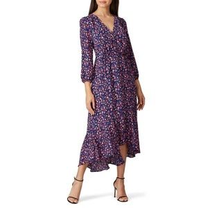 J Crew Floral Midi dress